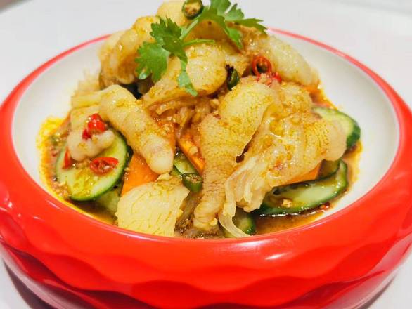 捞汁无骨凤爪 Boneless chicken feet in sauce